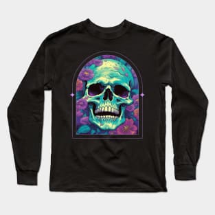 Gruesome Glamour Flowers Long Sleeve T-Shirt